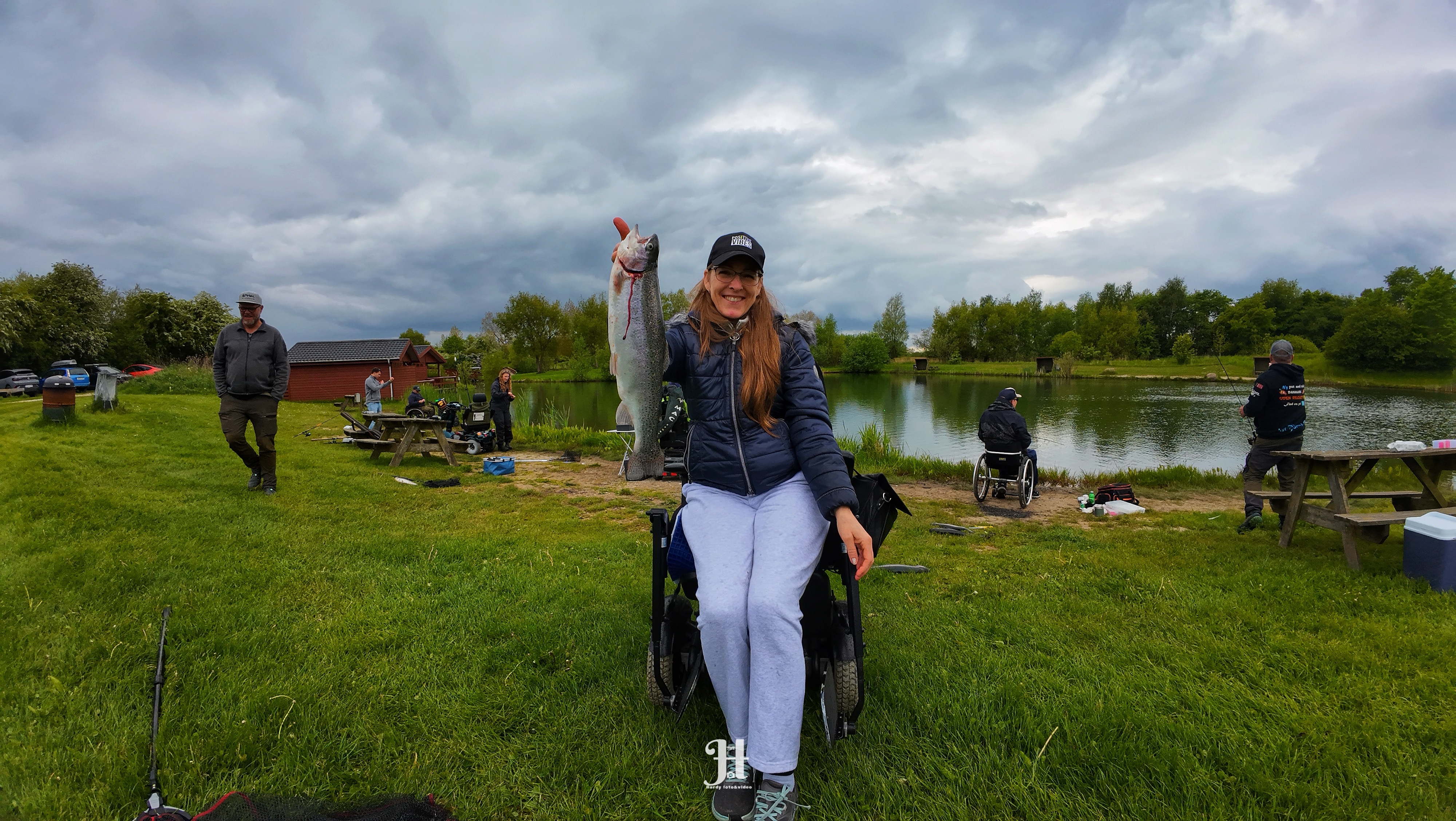 Handicapfiskedag ørsted outdoor Maria