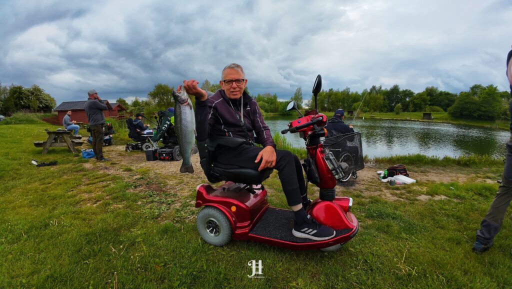 Handicapfiskedag ørsted outdoor Michael