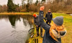 Lystfiskeroasen put and take sølvørred