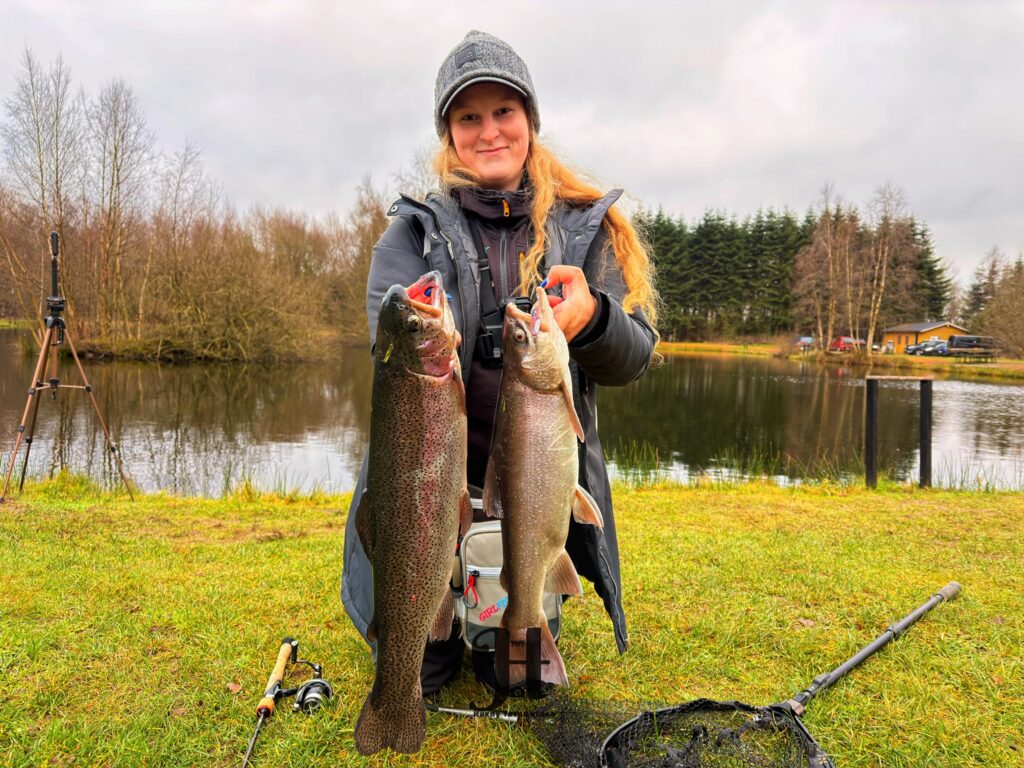 Lystfiskeroasen girlfishing.dk Sølvørred regnbueørred