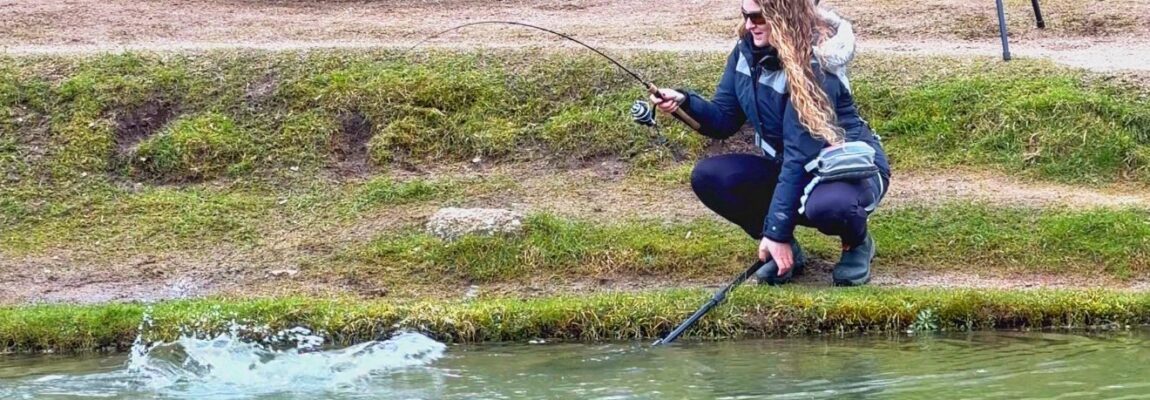 Årets første fisk Lundum lystfiskersø: 10.03.2026
