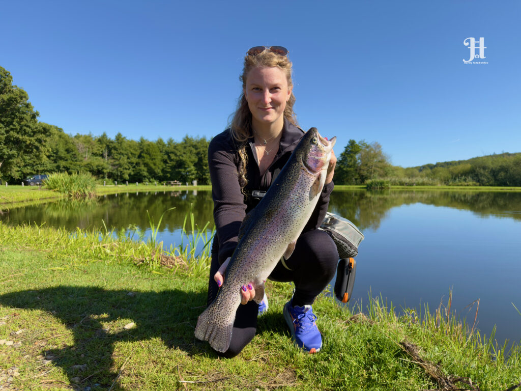 Ørnsø girlfishing regnbueørred